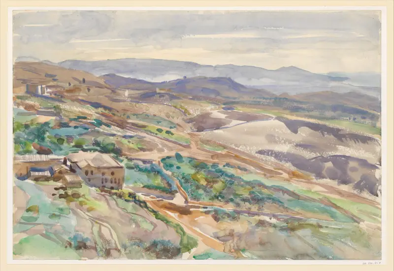 Na Sicílii, John Singer Sargent