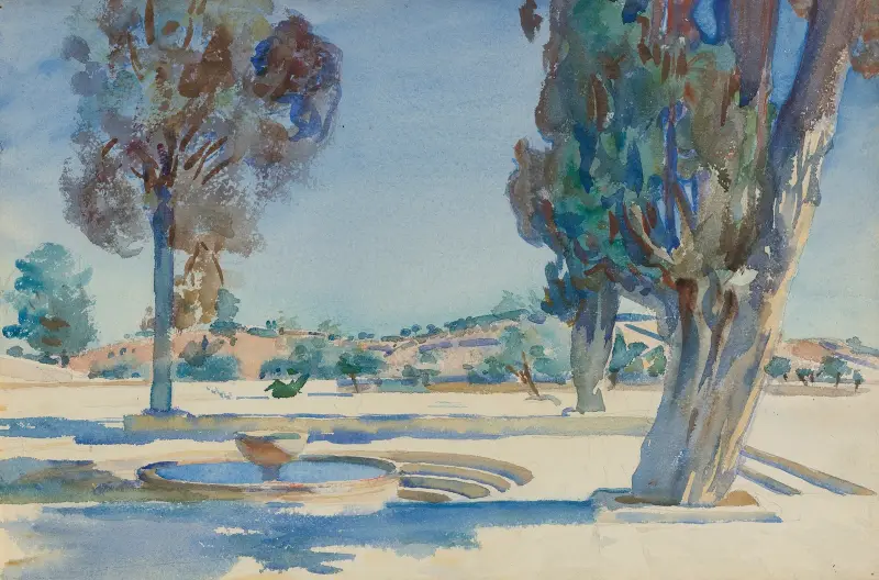 Jeruzalém, John Singer Sargent