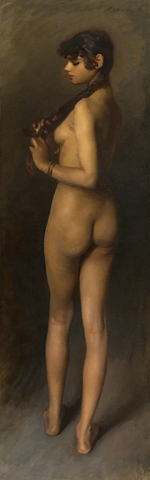 Studie einer Ägypterin von John Singer Sargent
