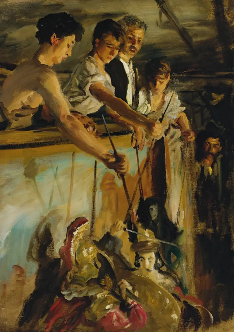 Loutky, John Singer Sargent
