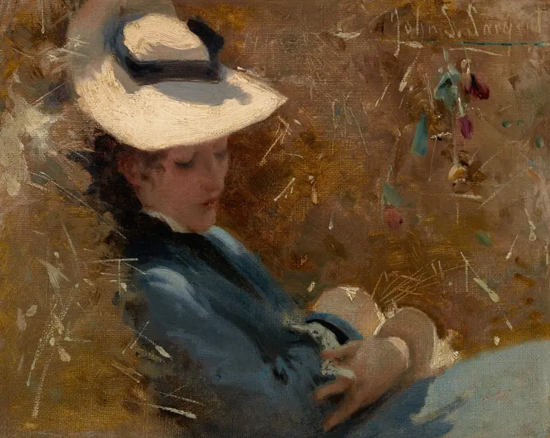 Odpočinek, John Singer Sargent