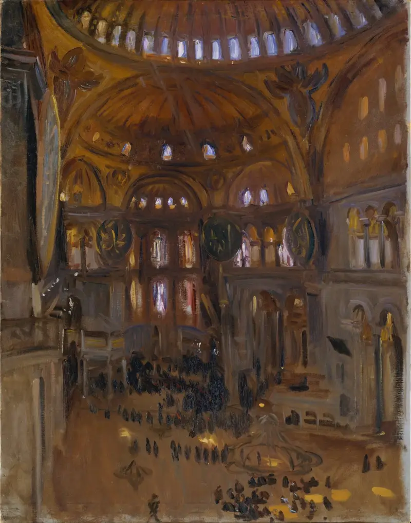 Hagia Sophia von John Singer Sargent