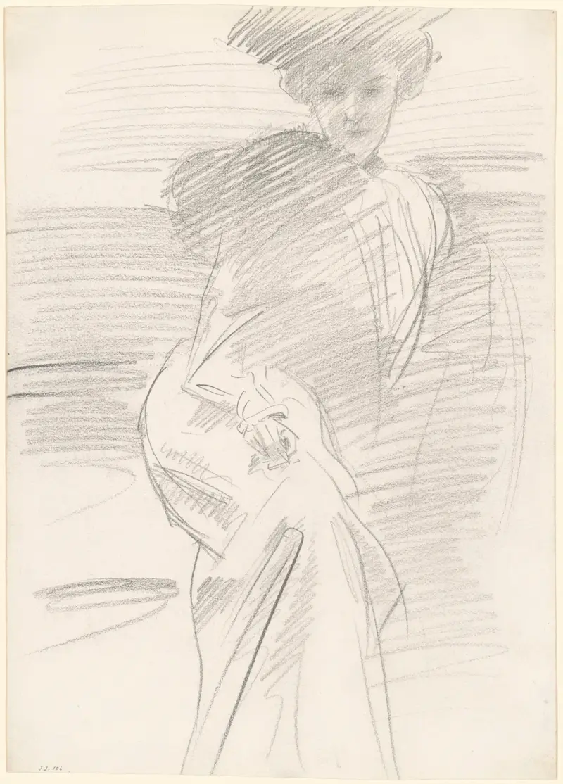 Siedząca kobieta, John Singer Sargent