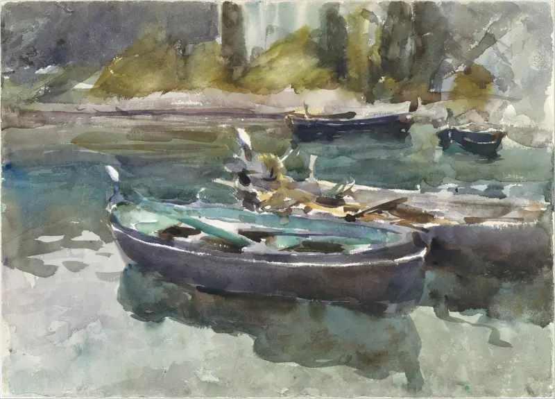 Małe łodzie, John Singer Sargent