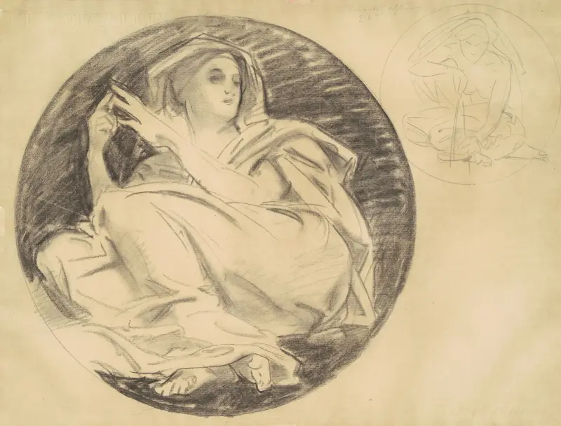 Studie pro „Astronomii“, John Singer Sargent