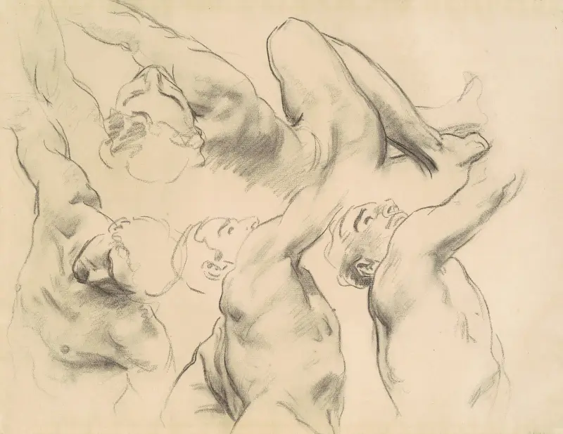 Studie k „Nebi“ a „Peklu“, John Singer Sargent