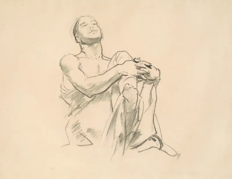 Studie k 'Astronomii' II, John Singer Sargent