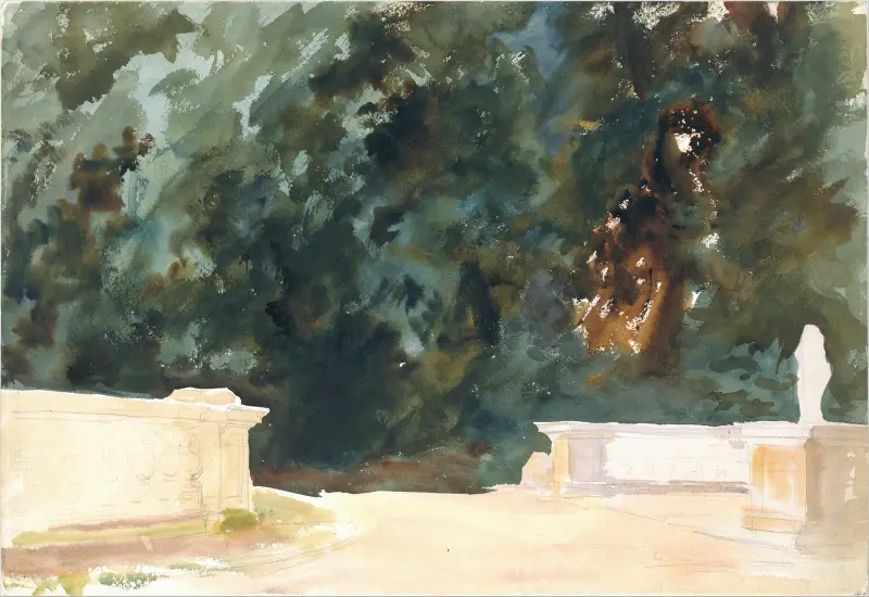Terrasse und Gärten von John Singer Sargent