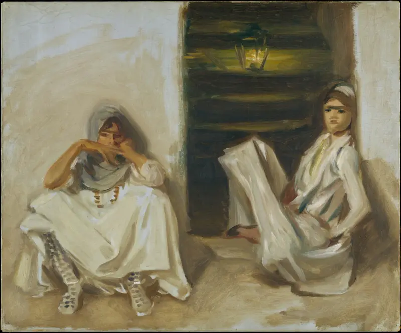 Zwei arabische Frauen von John Singer Sargent