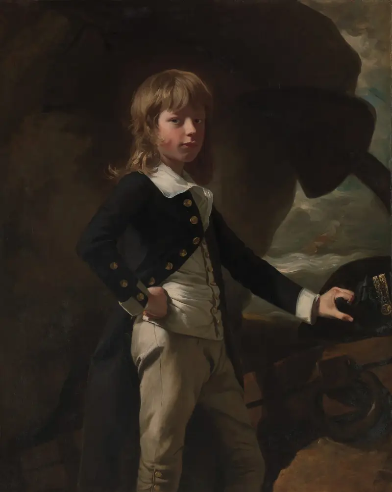 Fänrik Augustus Brine av John Singleton Copley