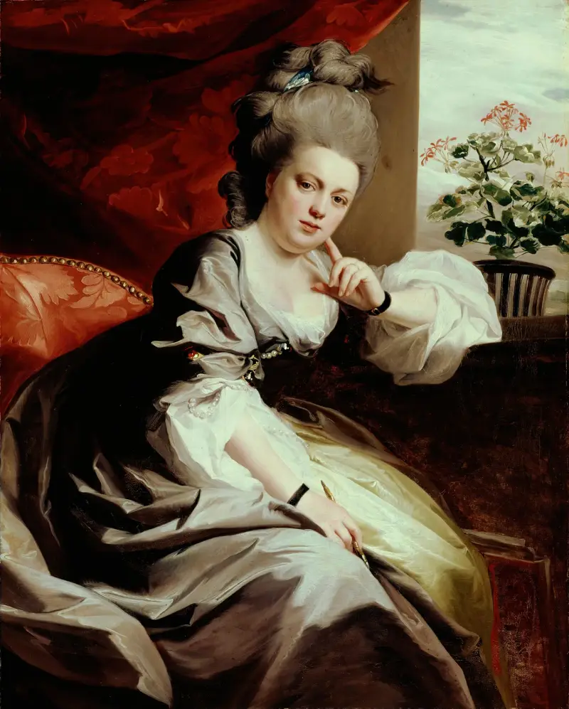 Mrs. Clark Gayton, John Singleton Copley
