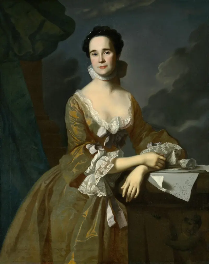 Mrs. Daniel Hubbard (Mary Greene) av John Singleton Copley