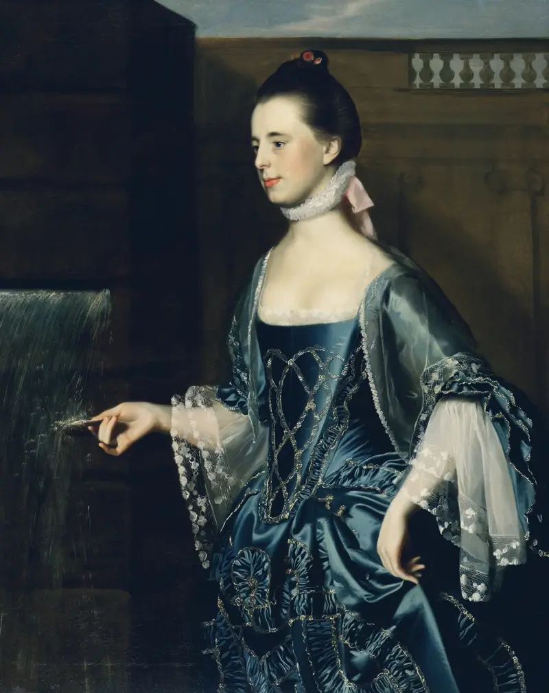 Paní Daniel Sargentová (Mary Turnerová), John Singleton Copley