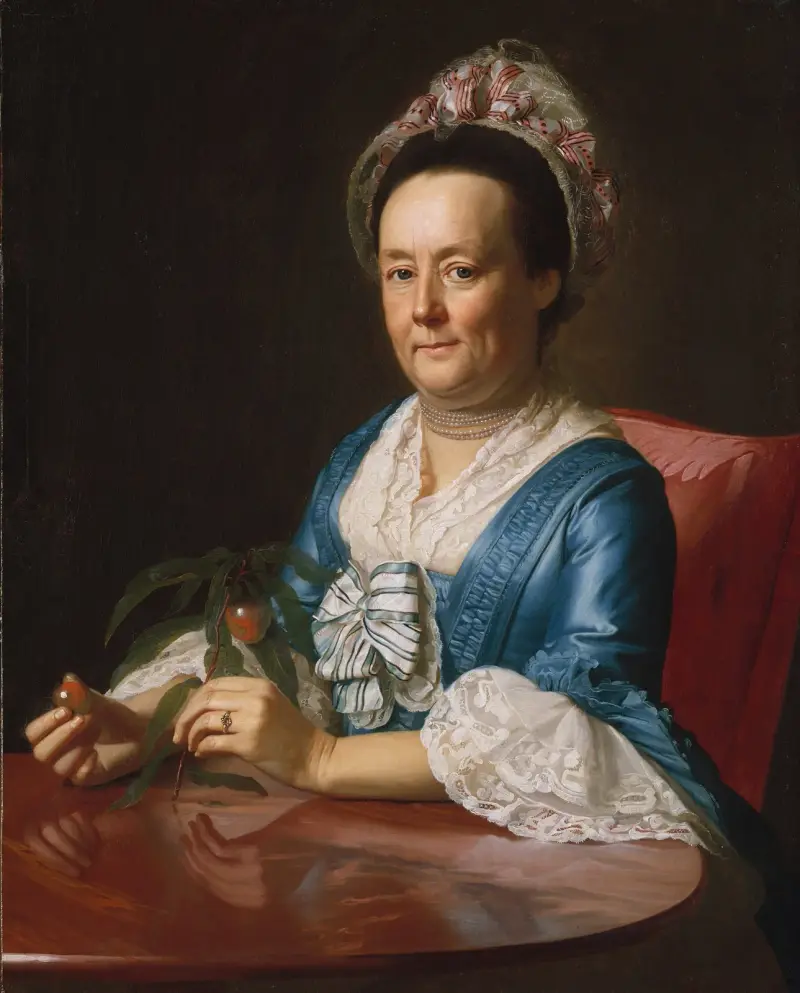 Mrs. John Winthrop av John Singleton Copley