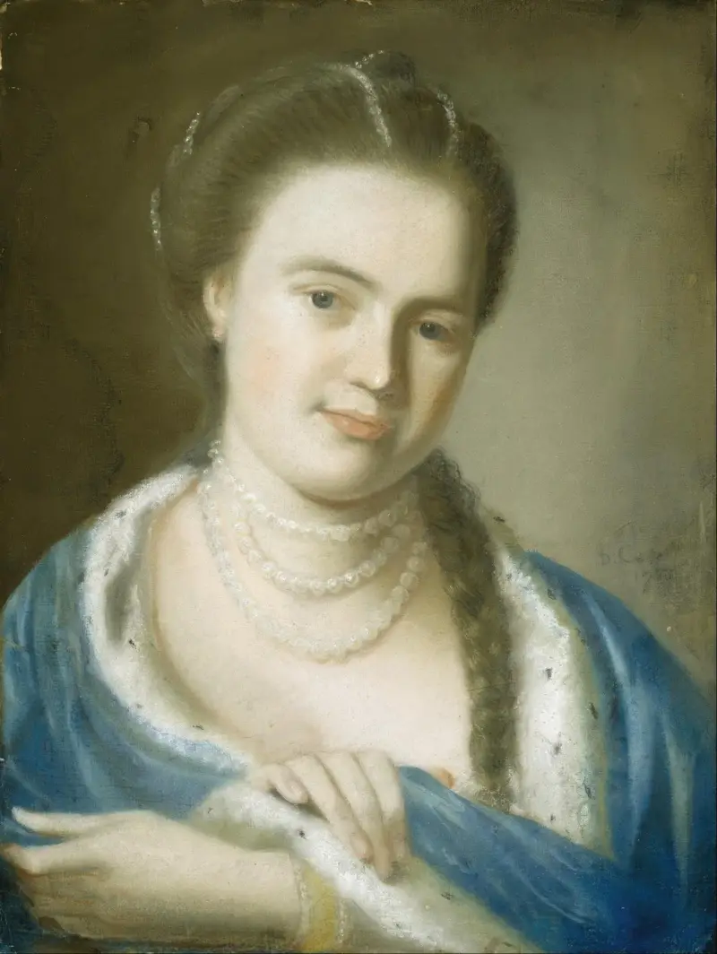 Porträtt av Mrs. Gawen Brown av John Singleton Copley