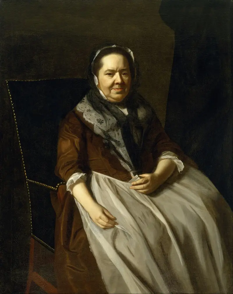 Portrait of Mrs. Paul Richard av John Singleton Copley