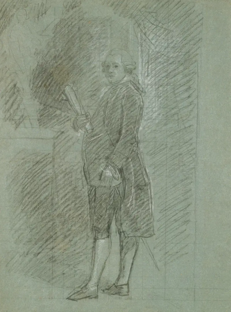 Studie för 'John Adams' av John Singleton Copley