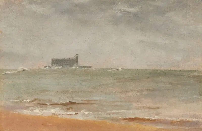 Fort Boyard von Anna Bilińska-Bohdanowicz