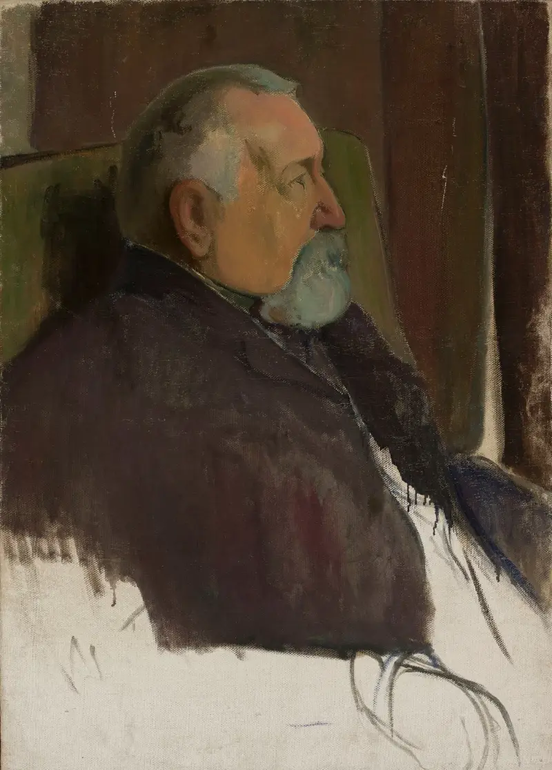 Portret mężczyzny, Władysław Ślewiński