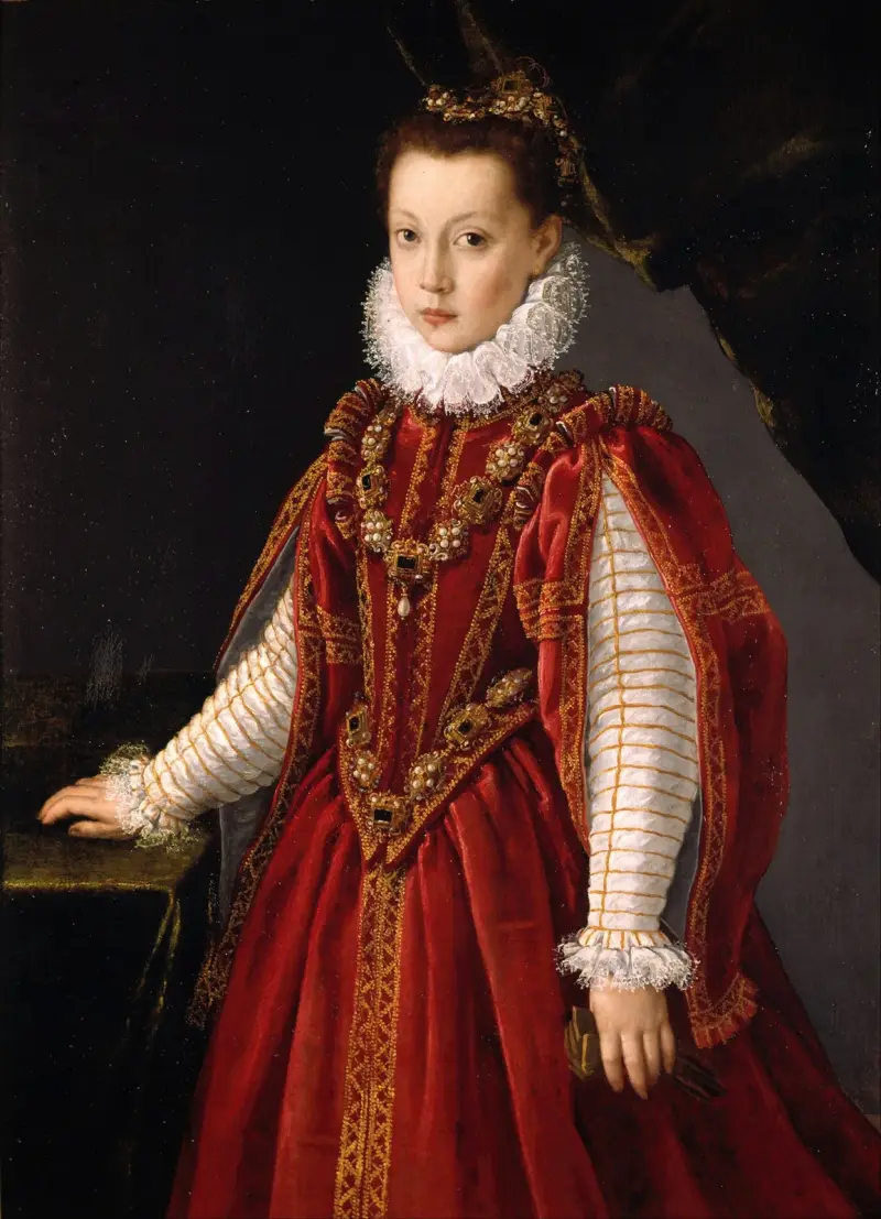 Portrait of a Young Lady av Sofonisba Anguissola
