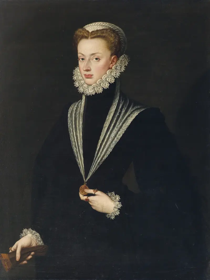 Portret Joanny Austriackiej, księżnej Portugalii, Sofonisba Anguissola