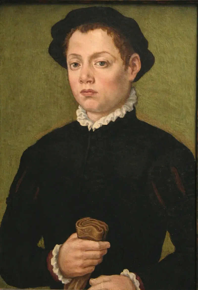 Young Man av Sofonisba Anguissola