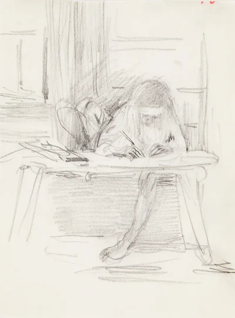 Antti na skalním břehu, 1908 – Nr. 1, Venny Soldan-Brofeldt