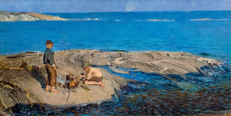 Pojkar på skär av Venny Soldan-Brofeldt
