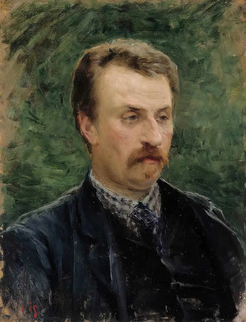 Portrait of Juhani Aho, 1891 av Venny Soldan-Brofeldt