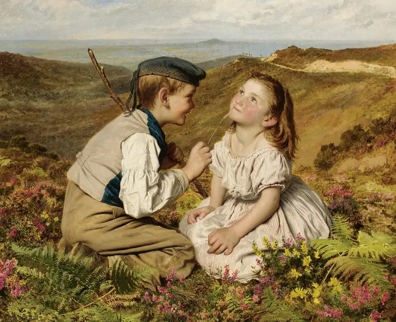 It’s Touch And Go, To Laugh Or No av Sophie Anderson