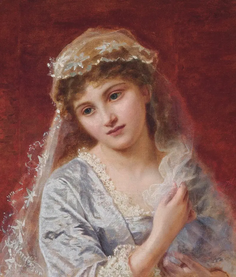 Die junge Braut von Sophie Anderson