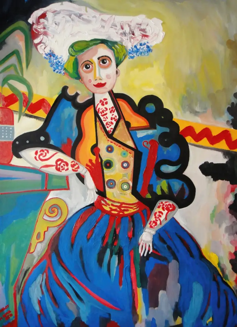 A mulher av Amadeo de Souza-Cardoso