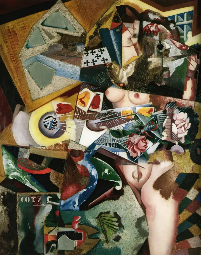 Ohne Titel (Coty), 1917 – Nr. 1 von Amadeo de Souza-Cardoso