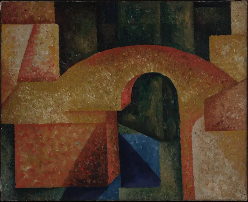 Bez tytułu (Ponte), 1914, Amadeo de Souza-Cardoso
