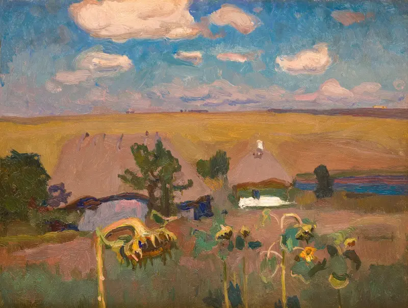 Słoneczniki, Jan Stanisławski