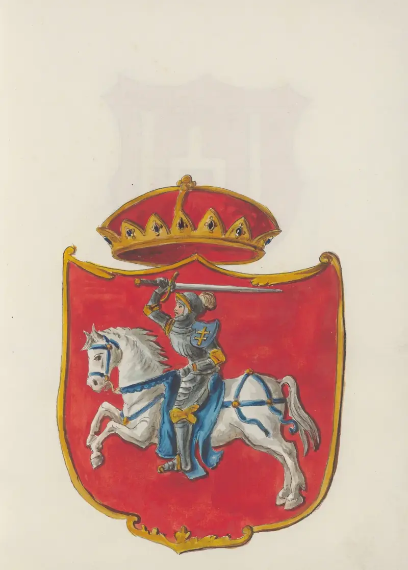 Arma Regni et baronum Poloniae ac M. D. Lithuaniae Pl.002 av Boleslaw Starzyński