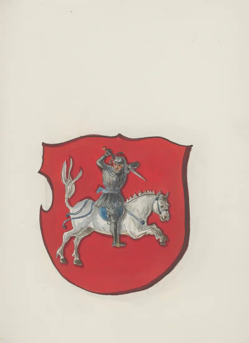 Arma Regni et baronum Poloniae ac M. D. Lithuaniae Pl.155 av Boleslaw Starzyński