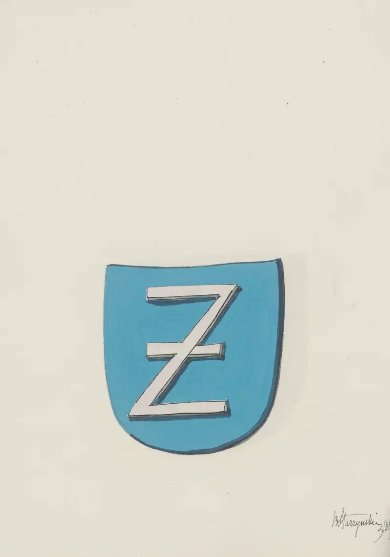 Arma Regni et baronum Poloniae ac M. D. Lithuaniae Pl.177 av Boleslaw Starzyński