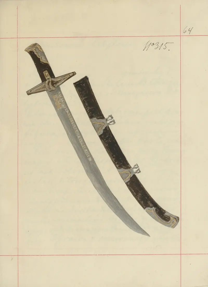 Angriffs- und Verteidigungswaffen in Polen. Bd. 1, Rüstungen und Waffenteile Pl. 052 von Boleslaw Starzyński