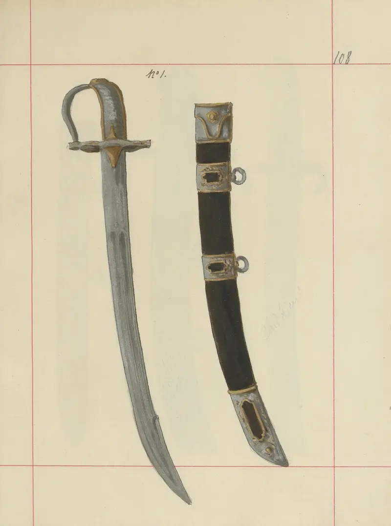 Angriffswaffen und Defensivwaffen in Polen. Bd. 1, Rüstungen und Waffenteile Pl.083 von Boleslaw Starzyński
