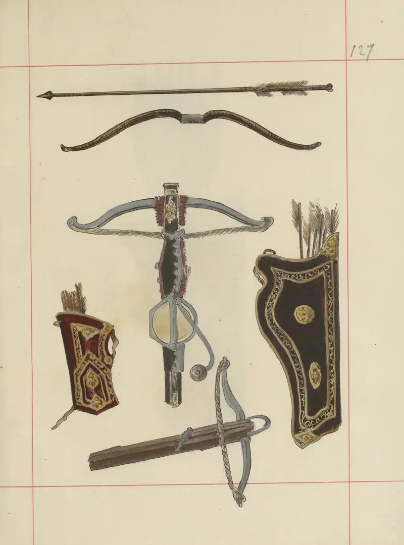 Angriffs- und Verteidigungswaffen in Polen. Bd. 1, Rüstungen und Rüstungsteile Pl.097 von Boleslaw Starzyński
