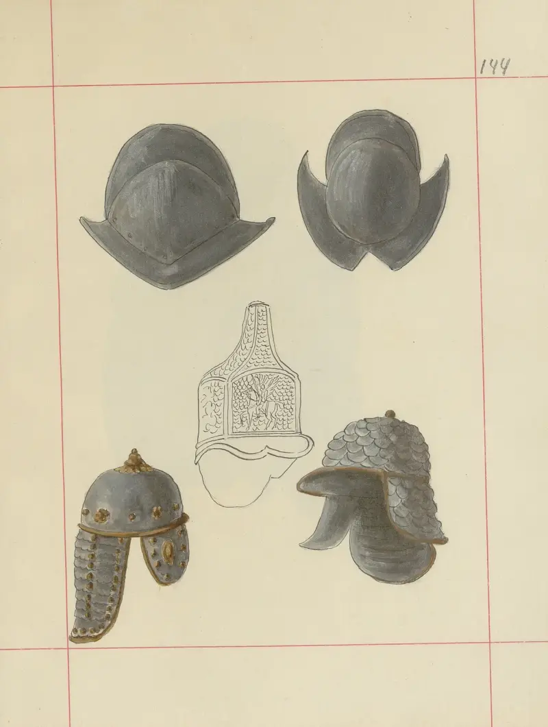 Offensive und defensive Waffen in Polen. Bd. 1, Rüstungen und Rüstungsteile Pl.110 von Boleslaw Starzyński