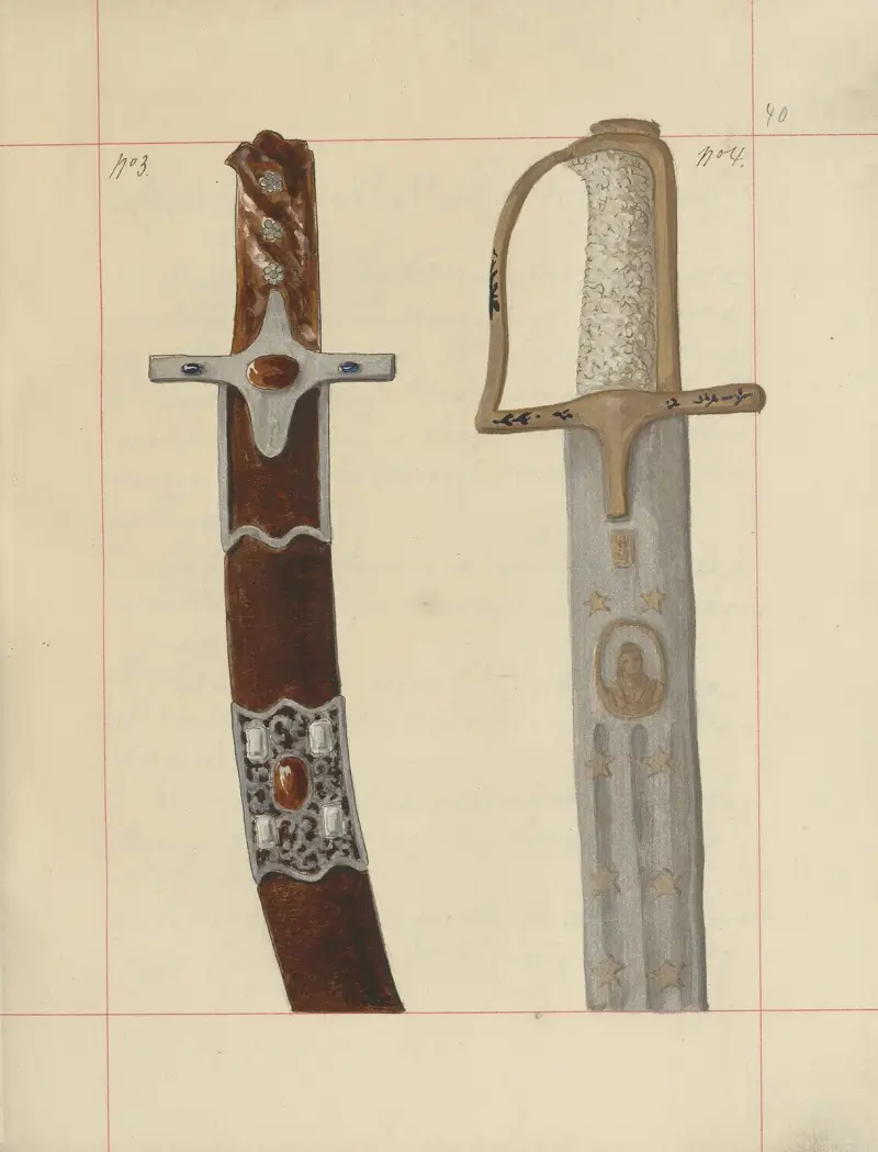 Angriffs- und Verteidigungswaffen in Polen. Bd. 2, Rüstungen und Rüstungsteile Taf. 029 von Boleslaw Starzyński