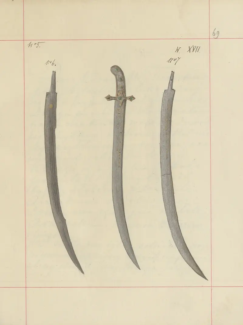 Angriffs- und Verteidigungswaffen in Polen. Bd. 2, Rüstungen und Bewaffnungsteile Taf. 056 von Boleslaw Starzyński