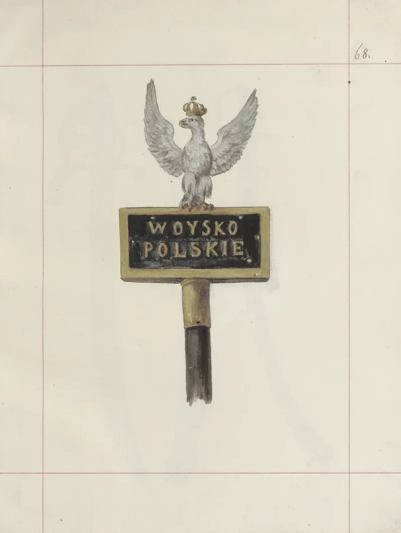 Angriffswaffen und Schutzwaffen in Polen. Bd. 3, Rüstungen, Feuerwaffen, Pferdegeschirr Taf. 057 von Boleslaw Starzyński