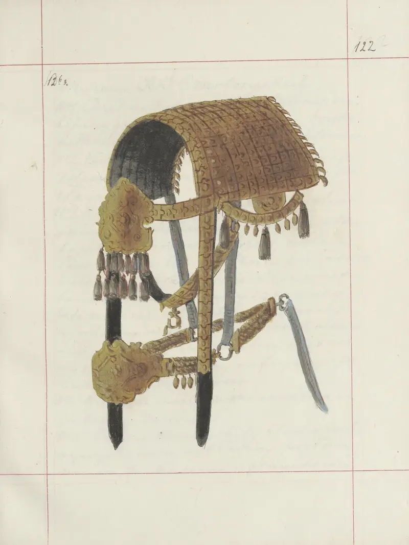 Angriffs- und Verteidigungswaffen in Polen. Bd. 3, Rüstungen, Schusswaffen, Aufstellungen Taf. 106 von Boleslaw Starzyński
