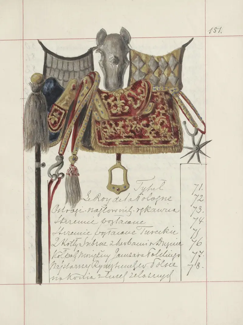 Broń zaczepna i odporna w Polsce. T. 3, Rynsztunki, broń palna, rzędy Pl.136, Boleslaw Starzyński