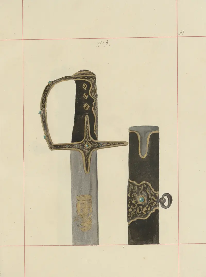 Vapen, bälten och fanor i Polen. Del 4, Bälten, prydnader, fanor och standar Pl.026 av Boleslaw Starzyński
