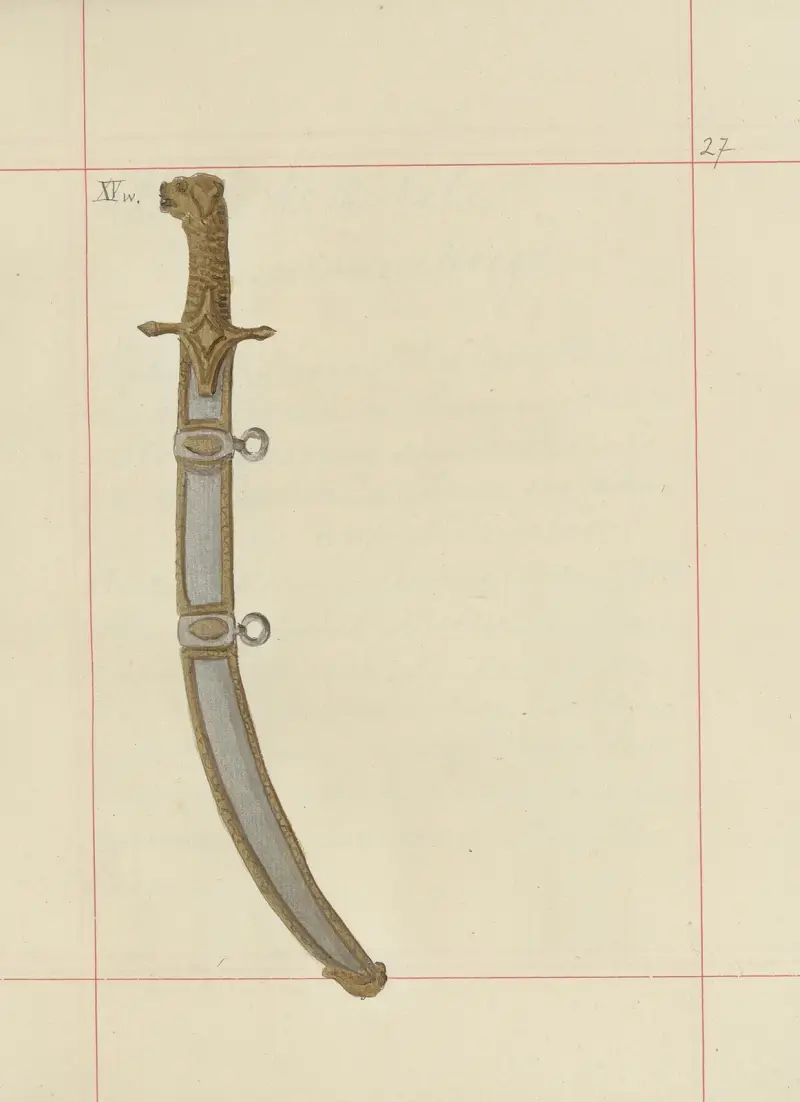Offensiva och defensiva vapen i Polen. Vol. 4, Släta bälten, smycken, fanor och standar Pl.023 av Boleslaw Starzyński