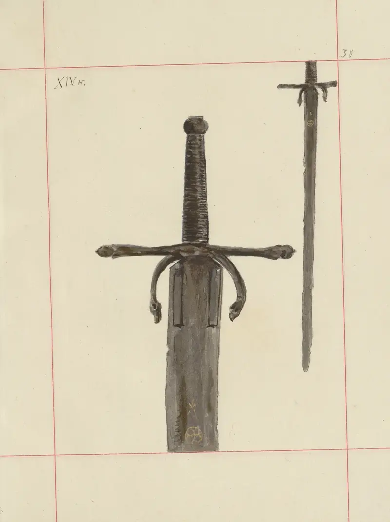 Polska vapen och fanor. Plansch 032 av Boleslaw Starzyński